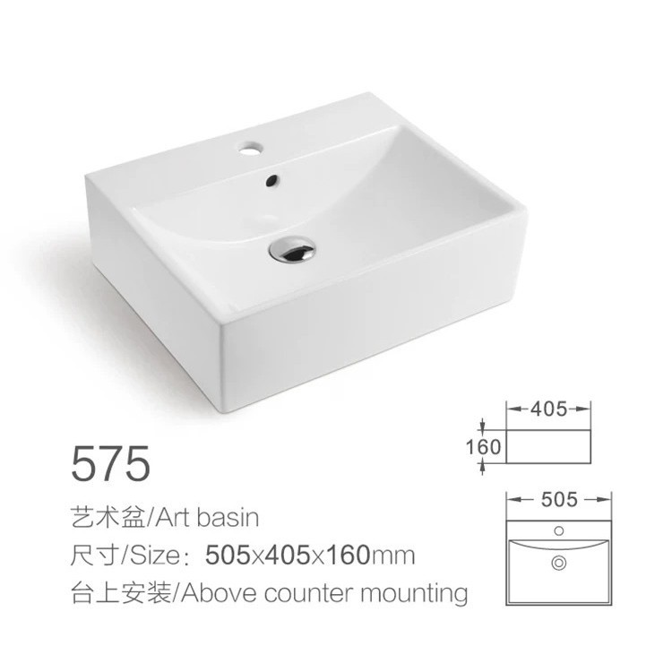 Cerámica creativa lavabo de hotel lavabo lavabo de arte lavabo balcón lavabo lavabo piscina lavabo único