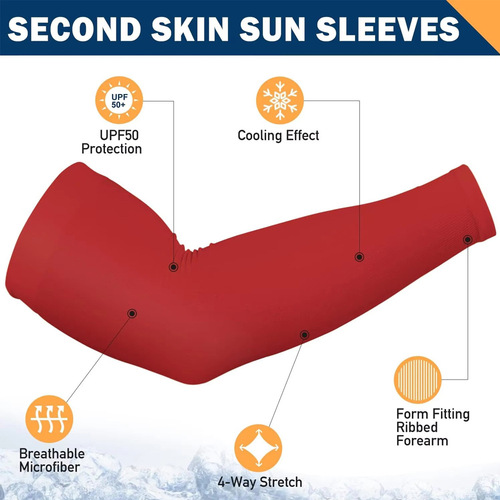 Foreign trade sunscreen sleeves and sun dew fingers suitable for men's and women's golf outdoor riding driving straight ice sleeves