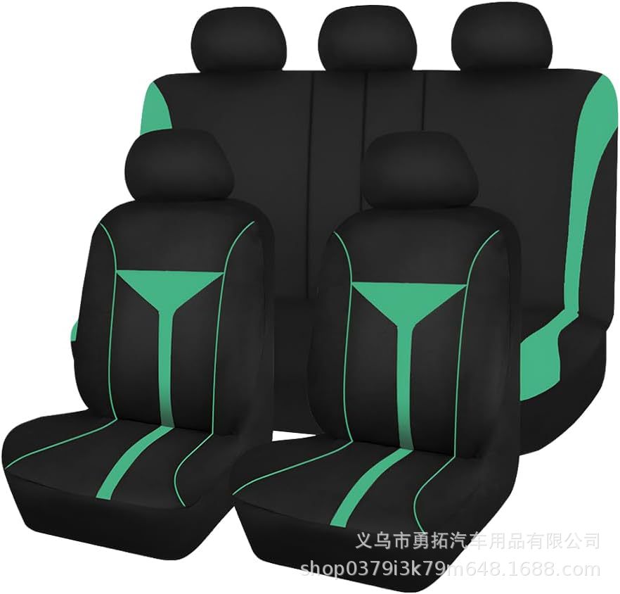 Cross-Border Hot-Selling Elastic Fabric Wine Glass-Style Universal Car Seat Covers Amazon Temu Meike Duo Russia