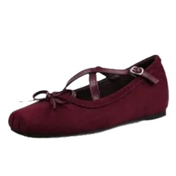 Vintage suave falda de hadas de talón bajo arco cuadrado con zapatos de una sola mujer 2026 nuevos zapatos de moda