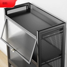 厨房置物架落地多层多功能橱柜家用微波炉烤箱电器收纳储物碗柜