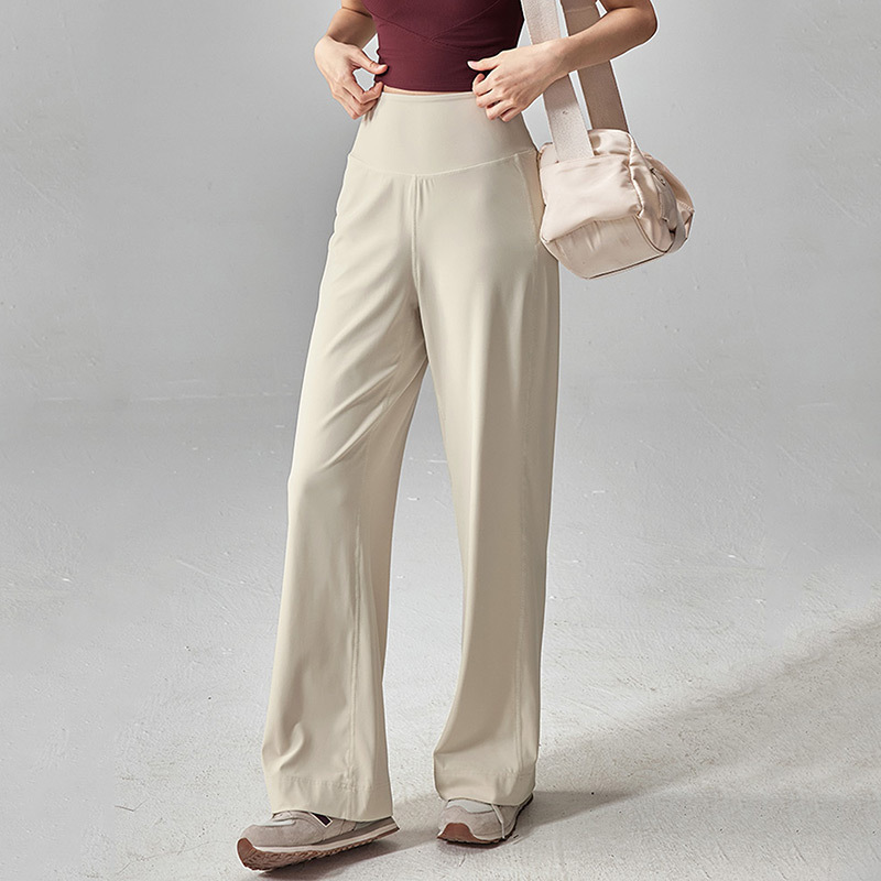 Straight-Leg Slimming Sports Pants for Women, Autumn Loose Casual Running Long Pants, Spring and Autumn Pilates Wide-Leg Yoga Fitness Pants Straight-Leg Slimming Sports Pants for Women, Autumn Loose Casual Running Long Pants, Spring and Autumn Pilates Wide-Leg Yoga Fitness Pants