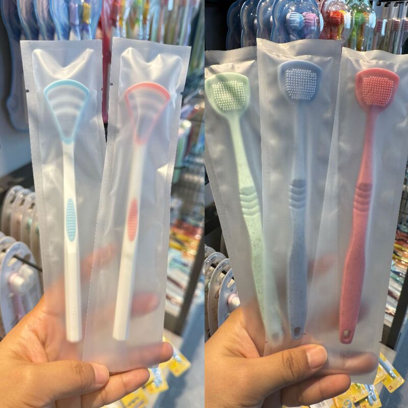 楽歯舌苔クリーナー舌板掻き舌苔ブラシ口腔洗浄ブラシ舌洗浄舌家庭用卸売り|undefined