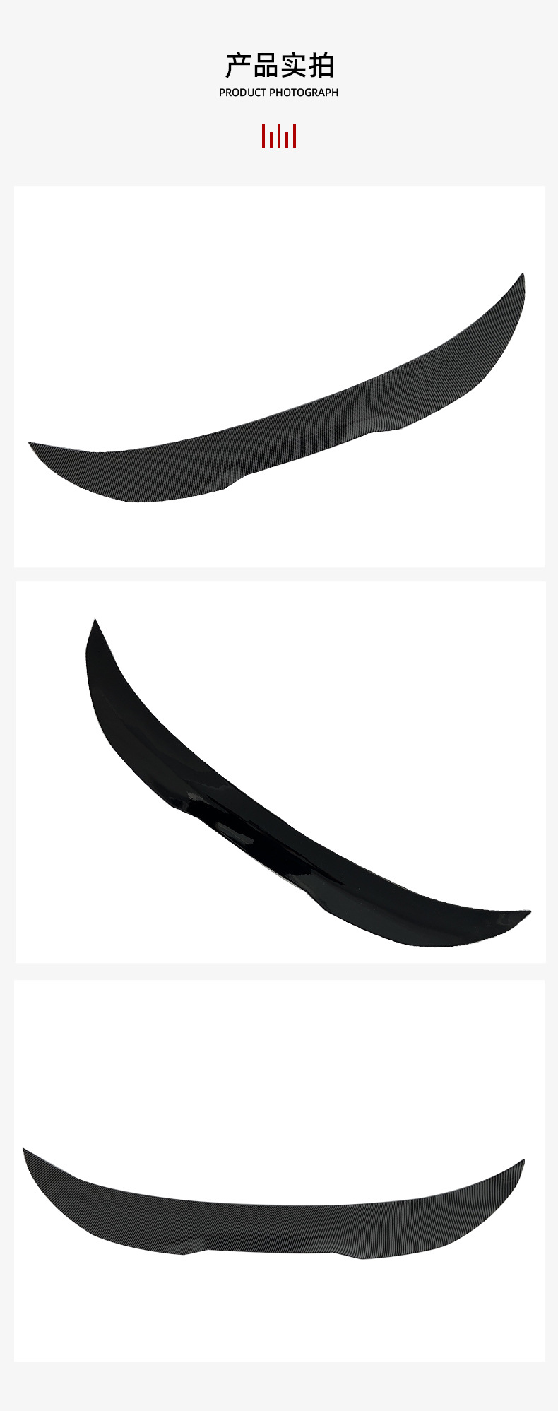 Suitable for Bmw 3 Series 13-20 Models F30 Modified Psm Style Car Rear Spoiler Exterior Modification, No Drilling Required, Factory Direct Delivery