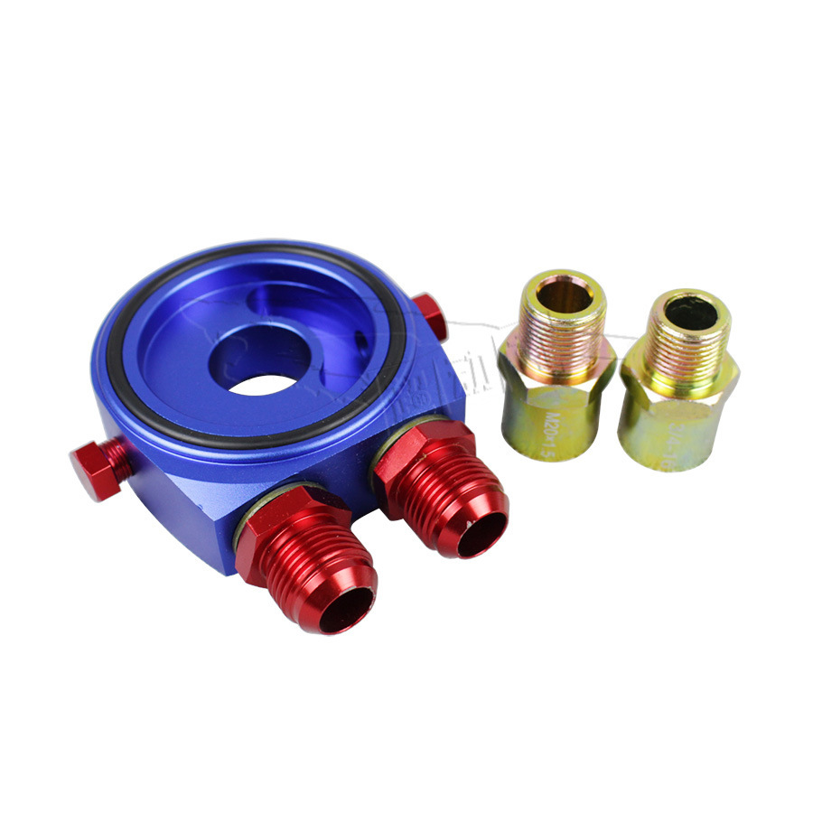 British-Style 10-Row 25-Row Oil Cooler An10 Engine Oil Cooler Oil Cooler with Upward Angle Oil Pan