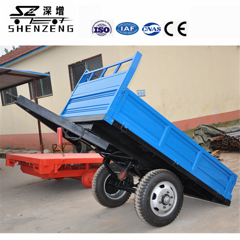 3吨农用拖车 2吨自卸拖车 拖拉机运输拖车 拖斗车 底盘拖车