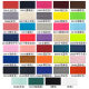 Spot wholesale double twill pants elastic belt backpack elastic webbing clothing accessories color polyester rubber