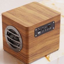 复古蓝牙音箱木制音响手机笔记本台式电脑电视音箱木质重低音炮