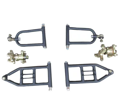 Quad bike accessories: Adjustable ball-head Motorcycle frame - swingarm-with-disc-brake-horn-flange-small-4-holes