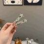 少女星星侧边新款刘海夹