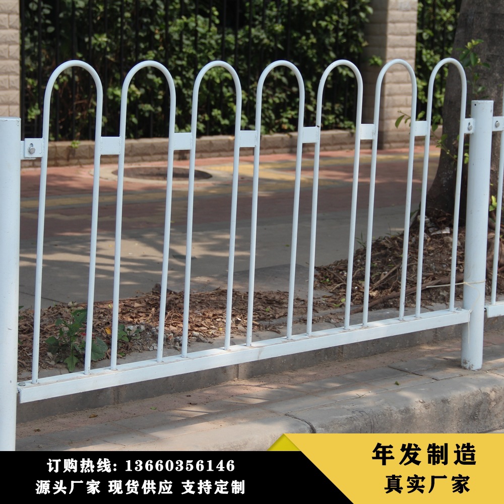 广告板宣传护栏 人行道防撞京式护栏 交通道路公路隔离市政护栏