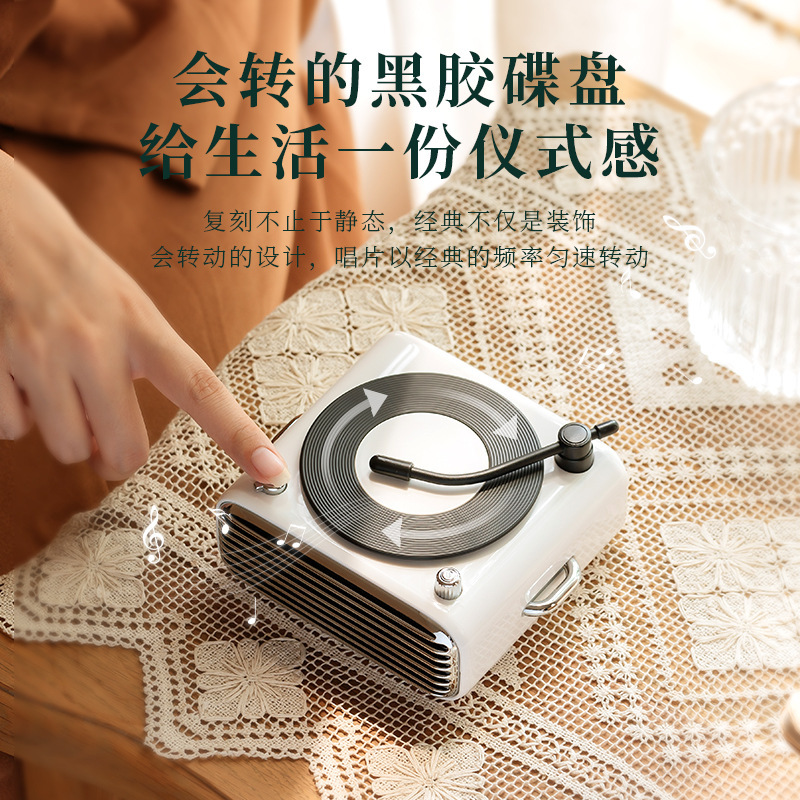 クロスボーダー新ソロレトロスピーカー Bluetooth スピーカーステレオサウンドエフェクト 5.0 レトロ Bluetooth スピーカーギフト|undefined