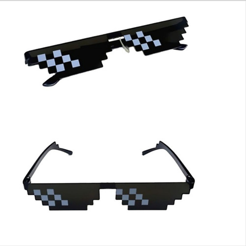 New Style Large Mosaic Glasses Funny Sunglasses Internet Celebrity Same Style Disco Fancy Anime Decorative Sun Glasses