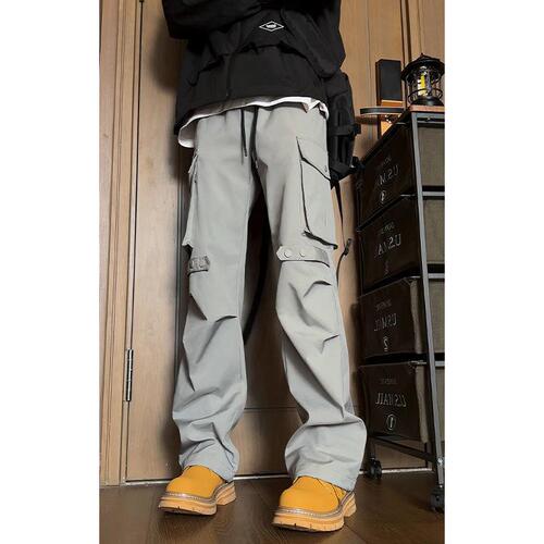 Spring and Autumn Season Men and Women Unisex Neutral Style American Tactical Hiking Pants Outdoor Workwear Loose Fit Thin