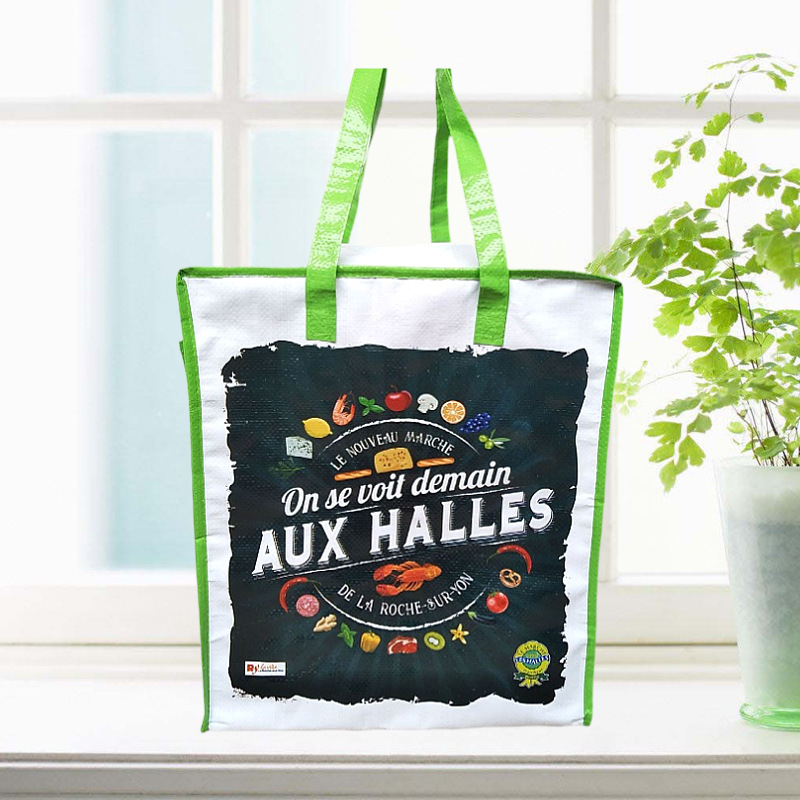 厂家专业PP编织袋 覆膜编织铝箔保温袋 复合手提保鲜袋 印LOGO