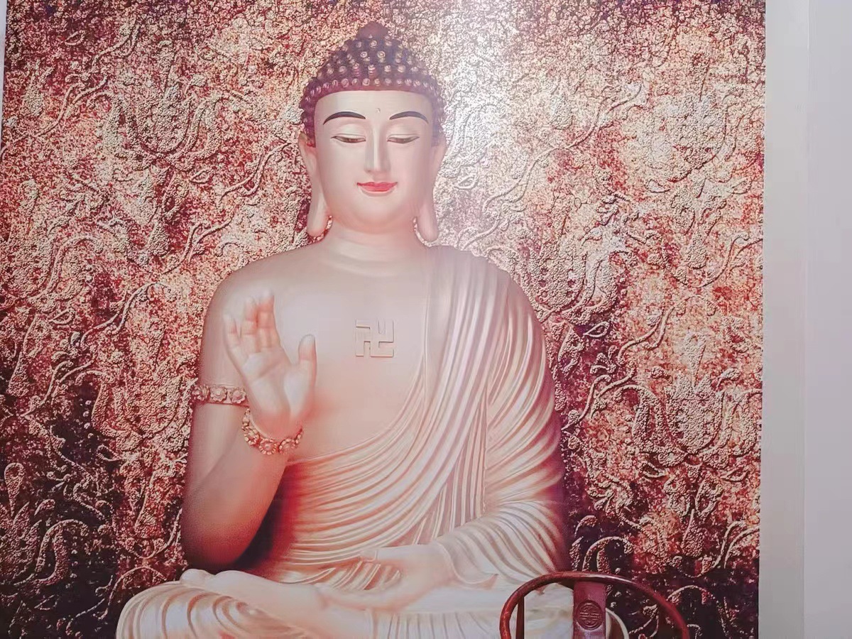 如来佛祖金色背景