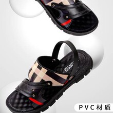 男士凉鞋2025夏季新款两用凉拖外穿简约防滑中老年耐穿凉鞋批发