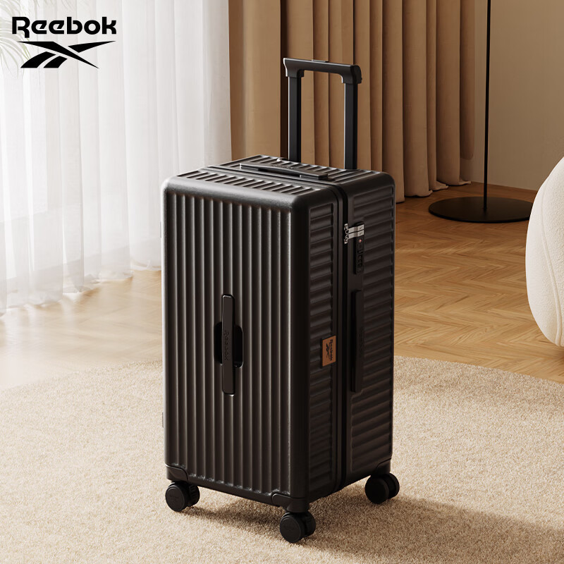 Reebok Reebok Large-Capacity Suitcase Pc Trolley Case High-Value Travel Luggage Bag Male and Female Student Password Box