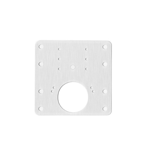 Hinged cabinet door repair plate, wardrobe and furniture damaged hinge repair artifact, stainless steel thickened installation and fixation