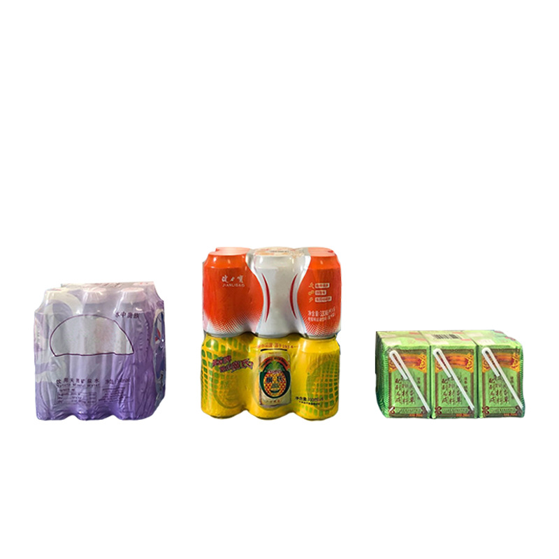 Película de encogimiento de bebidas Película de encogimiento de PE Impresión en color Jugo Película de envasado de bebidas Película de encogimiento de calor de agua mineral Pearl River Delta