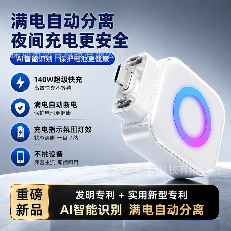 In-Stock Full Charge Separator with All-Round Protection and Automatic Separation When Fully Charged, Suitable for All Types of Mobile Phones, Computers, and Tablets In-Stock Full Charge Separator with All-Round Protection and Automatic Separation When Fully Charged, Suitable for All Types of Mobile Phones, Computers, and Tablets