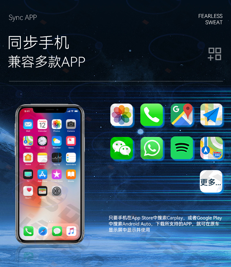 Hot-Selling 2-in-1 Carplay Wireless Box Smart Car-Machine Connectivity Module Android Autocarplay Box