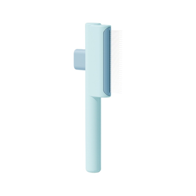 Pein de pelo de gato de mascota con un botón para abrir el nudo para eliminar el pelo flotante artefacto para gatos peinados de autolimpieza peinados peinados perros peinados