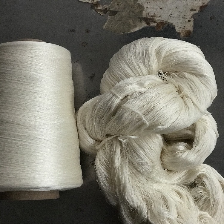 120支2股 绢丝羊毛纱线70%桑蚕丝30%羊毛 绢毛纱 丝羊毛混纺纱