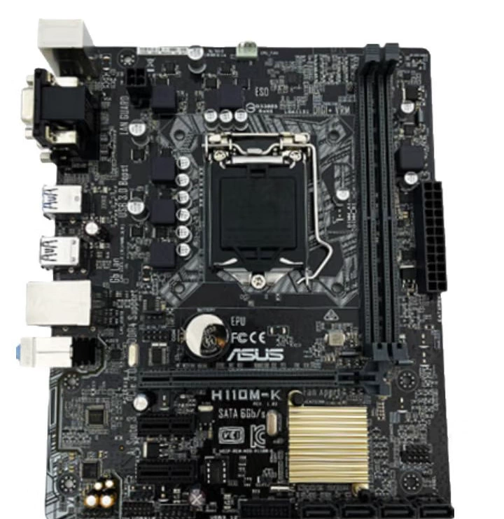 Подходит для перезаряжаемой (ASUS) материнской платы настольного компьютера H110M-K/F DDR4 1151 контакт 6-7 поколение