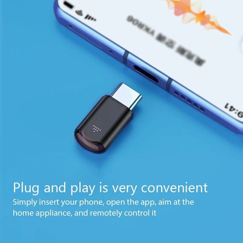 USB Type C スマート IR リモコン電話 APP ミニ アダプター|undefined