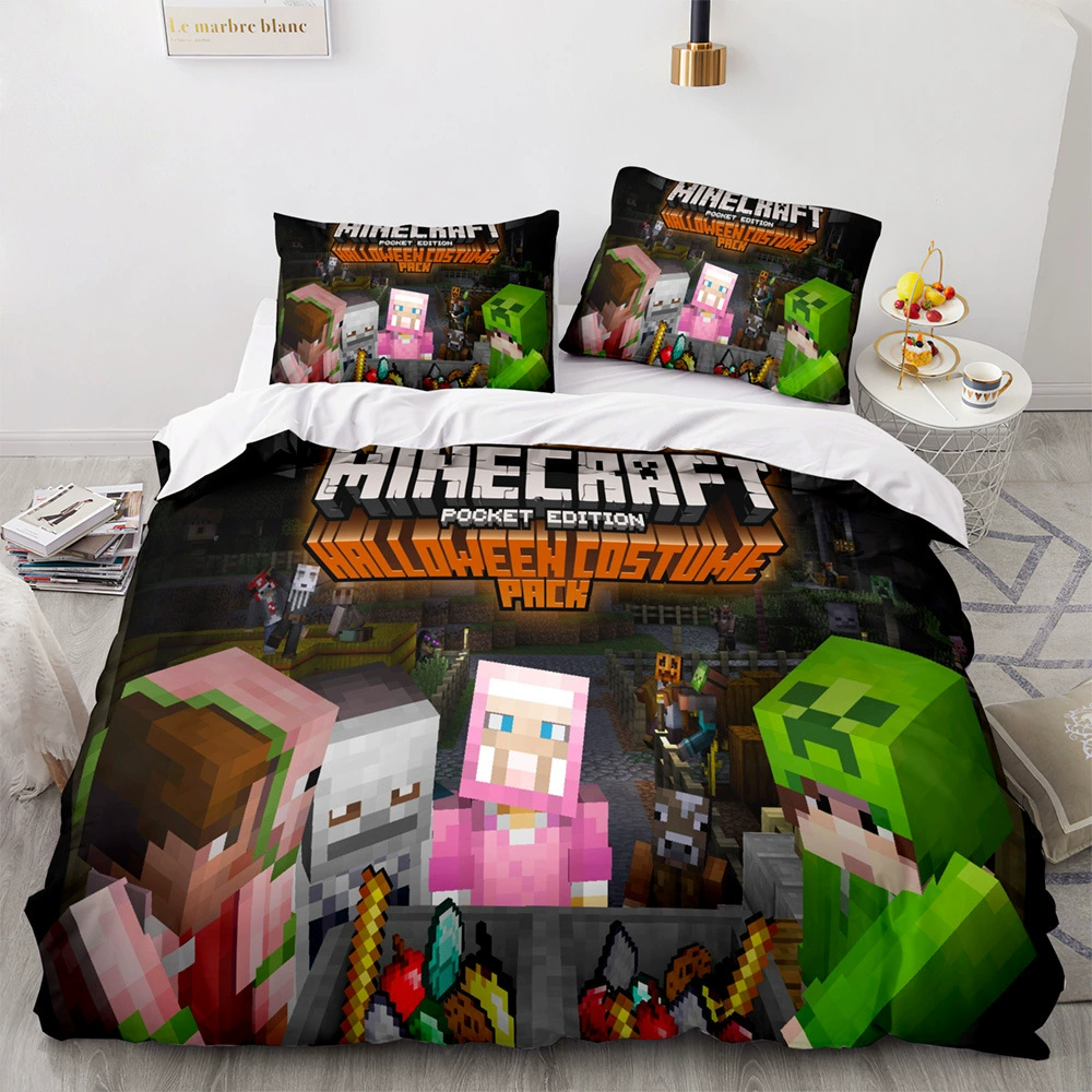 MINECRAFT Мой мир серия игр Кросс-оверseas торговля цифровая печать 3D Мао Мао набор из трех предметов