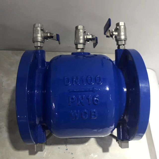 瑞辉  低阻力倒流防止器、防污隔断阀、防回流阀LSH743X-DN100