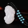 Baiyu Afghan Yuzu pendant Afghan jade 貔貅 white jade pendant jade pendant