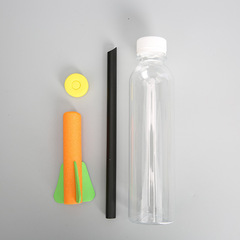 Science experiment DIY air rocket model homemade jet aircraft model for primary school students science and technology invention