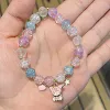 Pink Kuromi bracelet