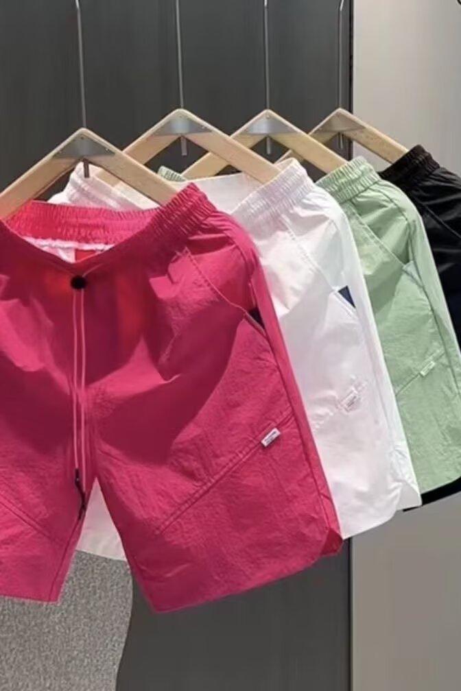 Quick-Dry Casual Shorts For Men And Women Lightweight Breathable 5-Inch Inseam Athletic Lounge Shorts_viptrois.com