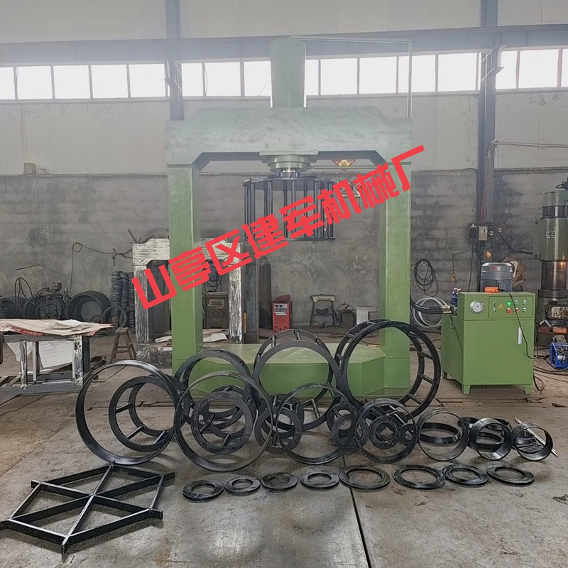 废铁 铸铁龙门破碎机 破碎生铁 铸铁废铁油压机