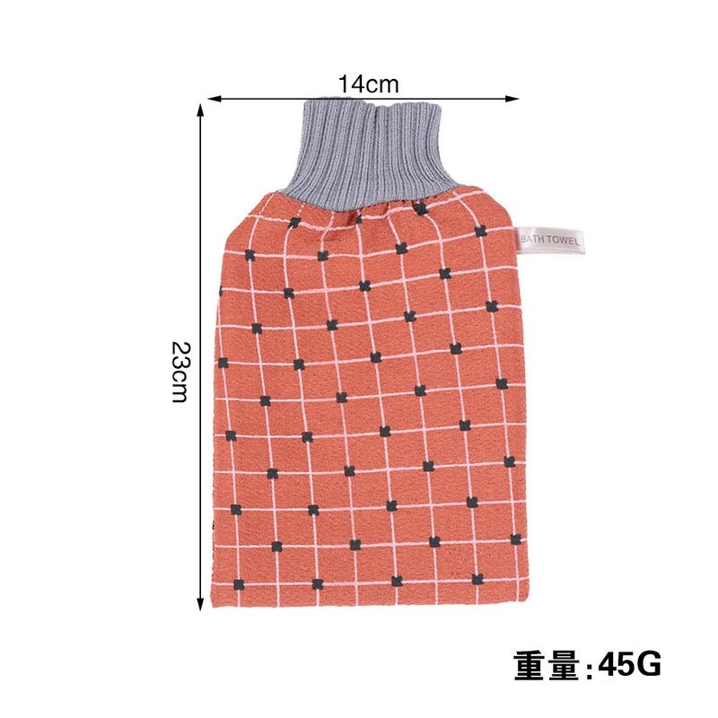 肌を傷つけない卸売バスタオル、強力な泥こすりバスタオル、背中こすりバスタオル、家庭用背中入浴用手袋|undefined