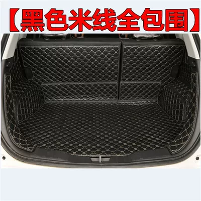 6CX-5 Tail Trunk Mat | Trunk Mat - black-rice-noodles-fully-enclosed-horse-6-sedan