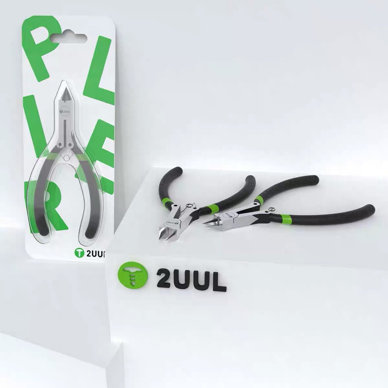 2UUL手机维修屏蔽罩专用剪钳高硬性韧性锋利好多功能偏口斜嘴钳子