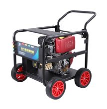 柴油汽油超高压清洗机大功率管道疏通机移动商用环卫物业工厂洗地
