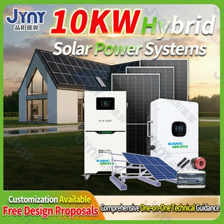 Solar generator home hybrid solar system 10kw PV system kit