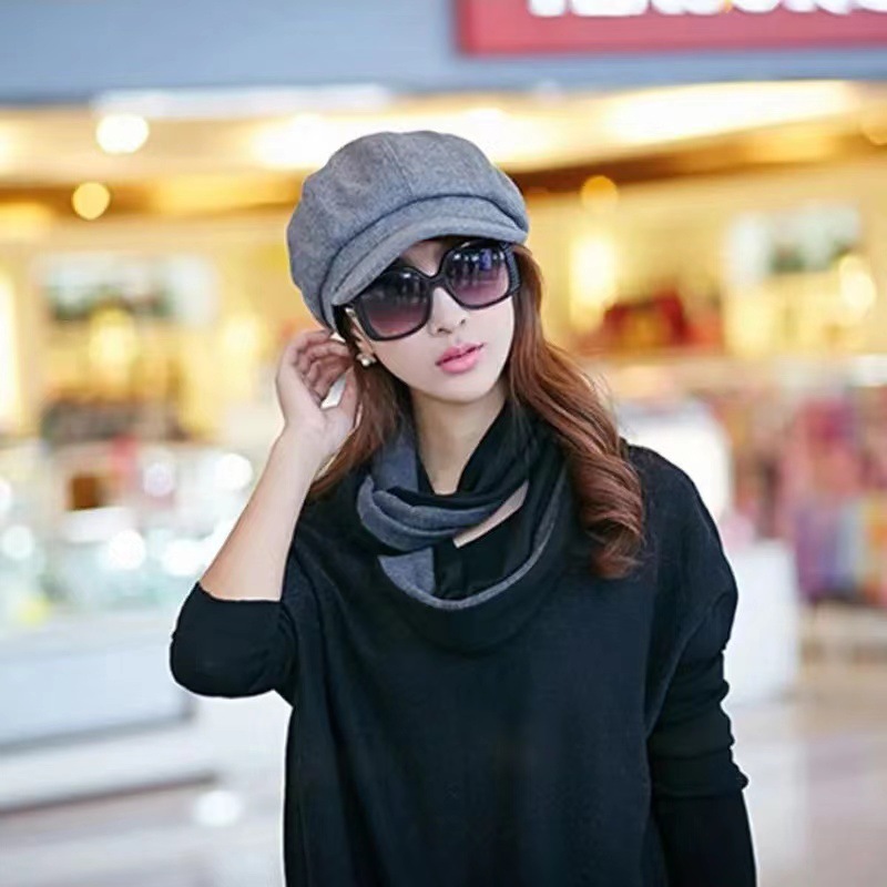 Octagon Lady Wool Beret 4