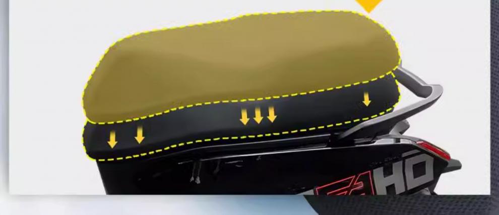 polar core ae4 special one-piece I cushion cover electric car accessories battery car seat cover waterproof shading net hole zeeho
