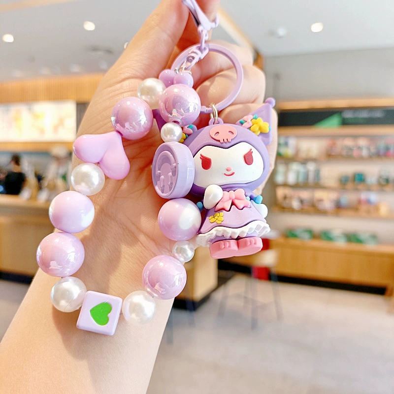 Ключодражатель (Sanrio) милый мультяшный бусинный ожерелье-подвеска — Хэло Китти, Синнаморолл и другие