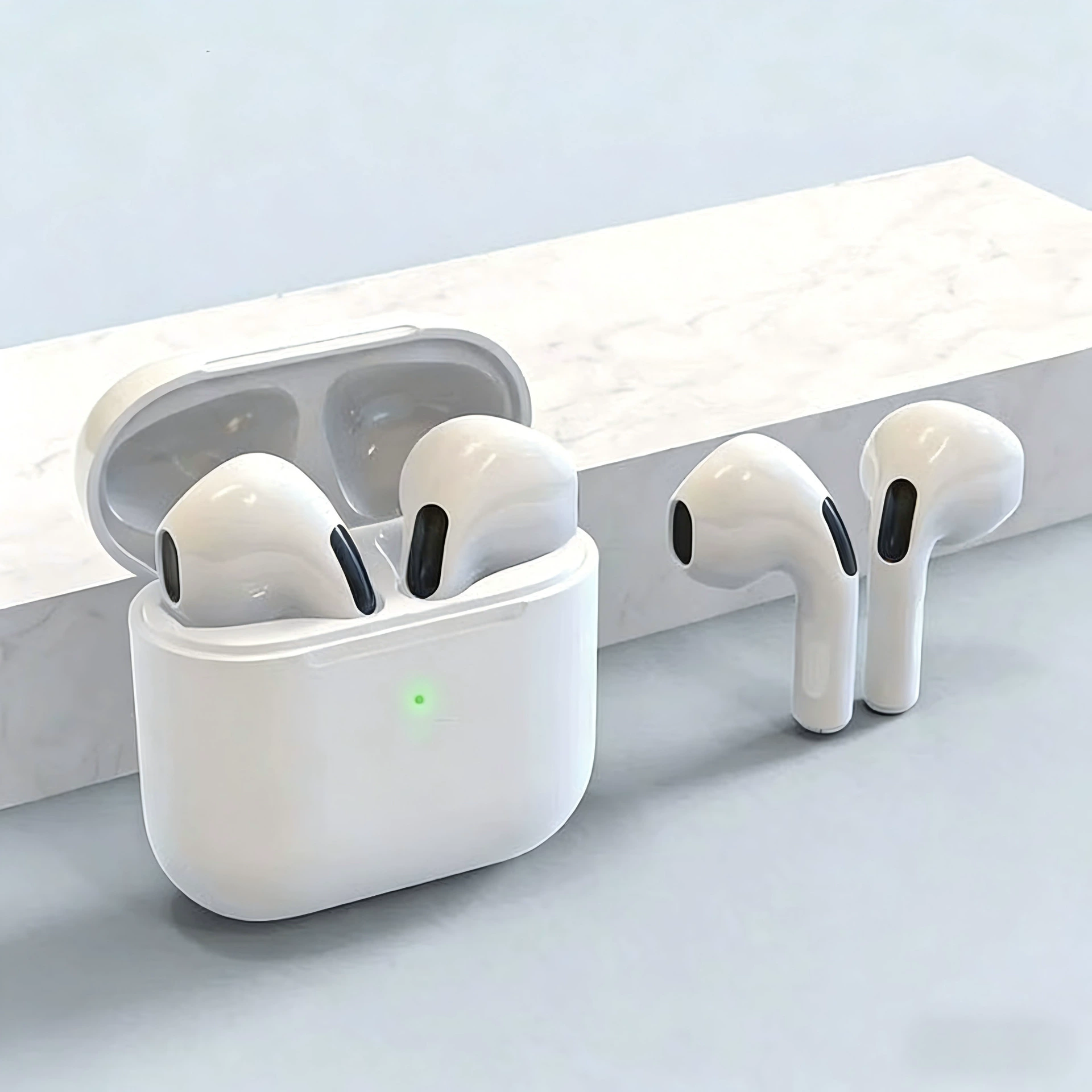 Wireless earbuds Pro series (Pro6/Pro5/Pro4), bluetooth, charging case, compact portable design