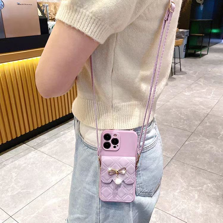 Luxury Protective Phone Case With Card Holder For Iphone Models_voghion.com