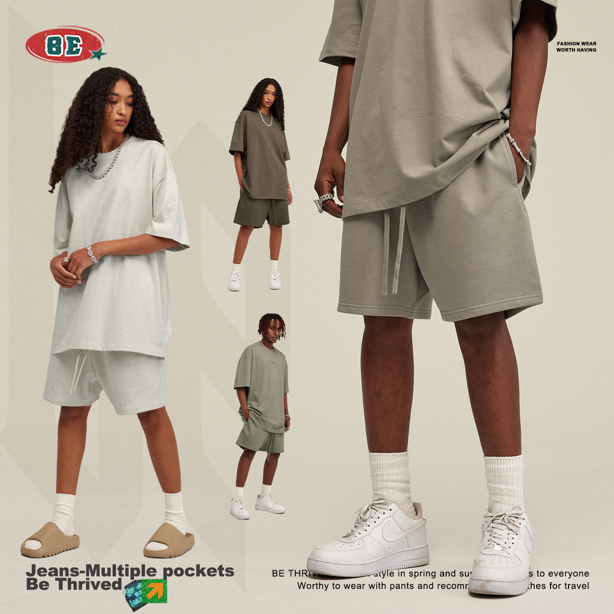 Conjuntos de Ropa para Padres e Hijos｜Pantalones Cortos Deportivos Retro Americanos de Felpa Gruesa Primavera/Verano 2025, Pantalones Cortos de Baloncesto para Hombre, Pantalones Cortos para Hombre