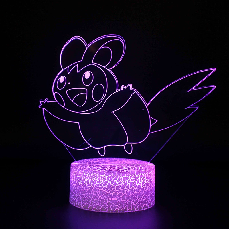 LED креативная настольная лампа, ночник, (кросс-бордерная торговля), 3D, креативный подарок