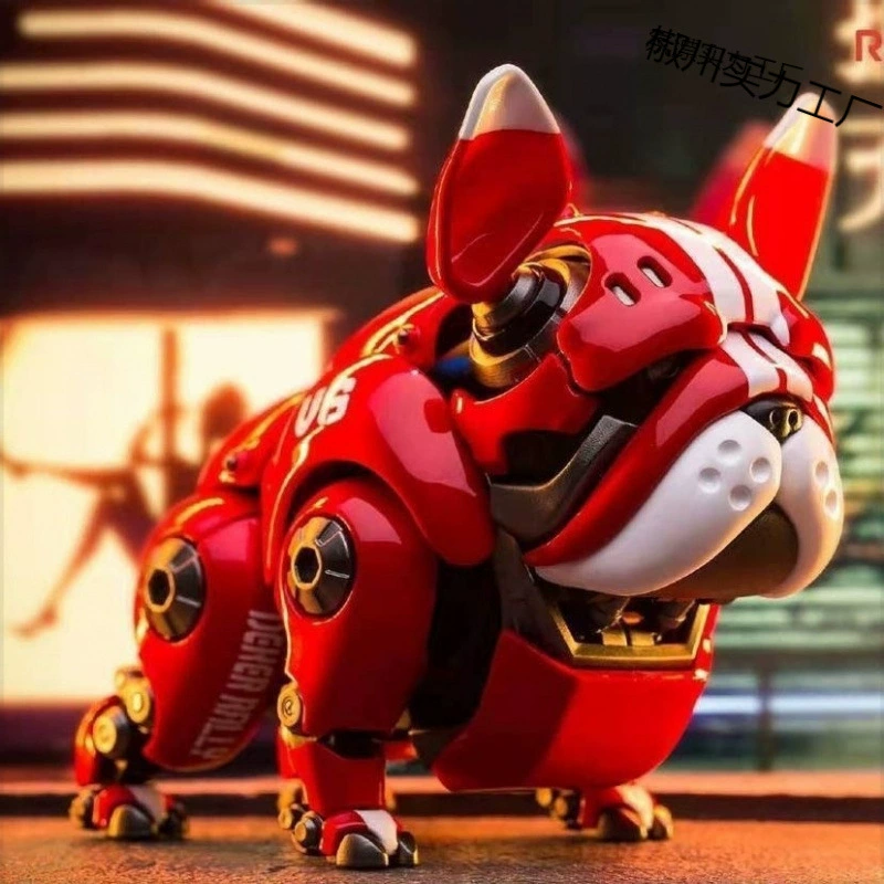 Mechanical beast, airplane, robot dog, movable toy, minifigure, doll, punk style